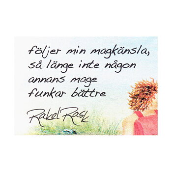 Rakel Rask No 24 Konstkort - 395
