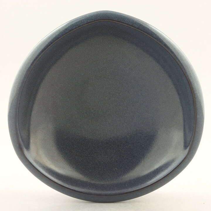 ベルント・フリーベリ  Selectaシリーズ  黒グレーのお皿  18cm  1960年代