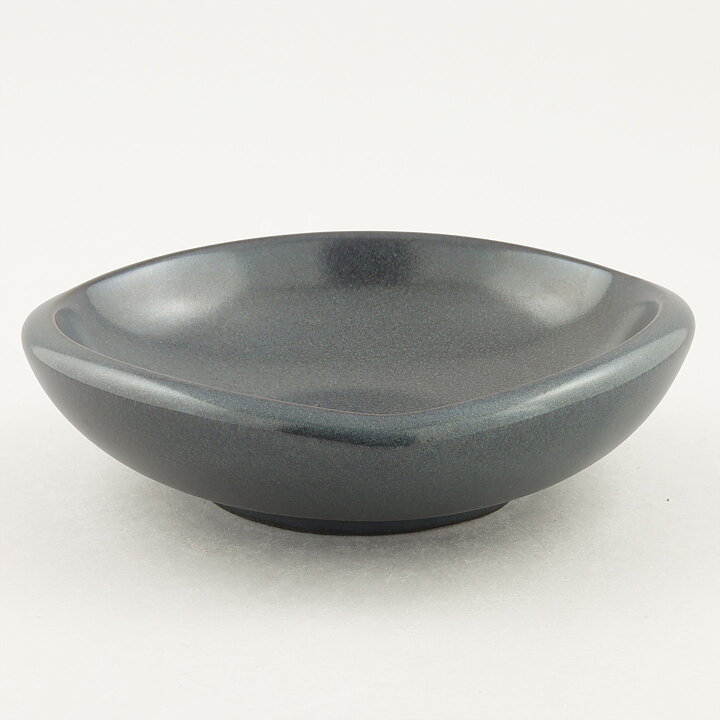 ベルント・フリーベリ  Selectaシリーズ  黒グレーのお皿  18cm  1960年代