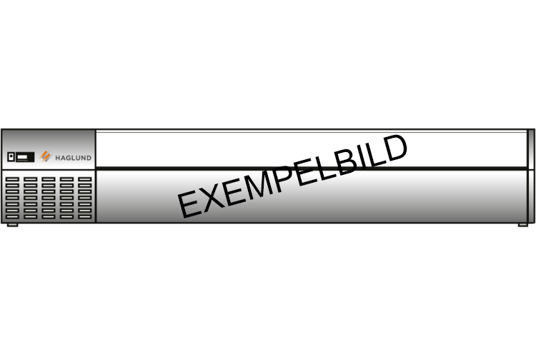 Haglunds - Kylränna - MKR6-1365A - 5 st GN-1/6- kantin - Mått: 1365x250x250mm
