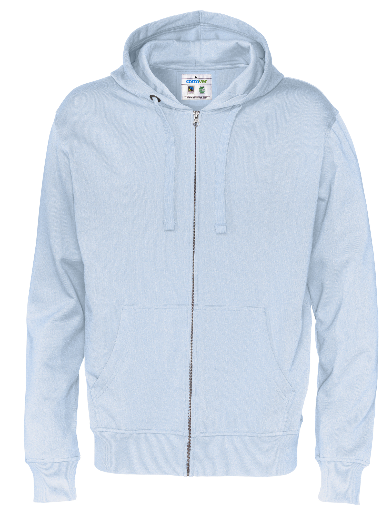  FULL ZIP HOOD MAN Cottover Färg på REA - 15