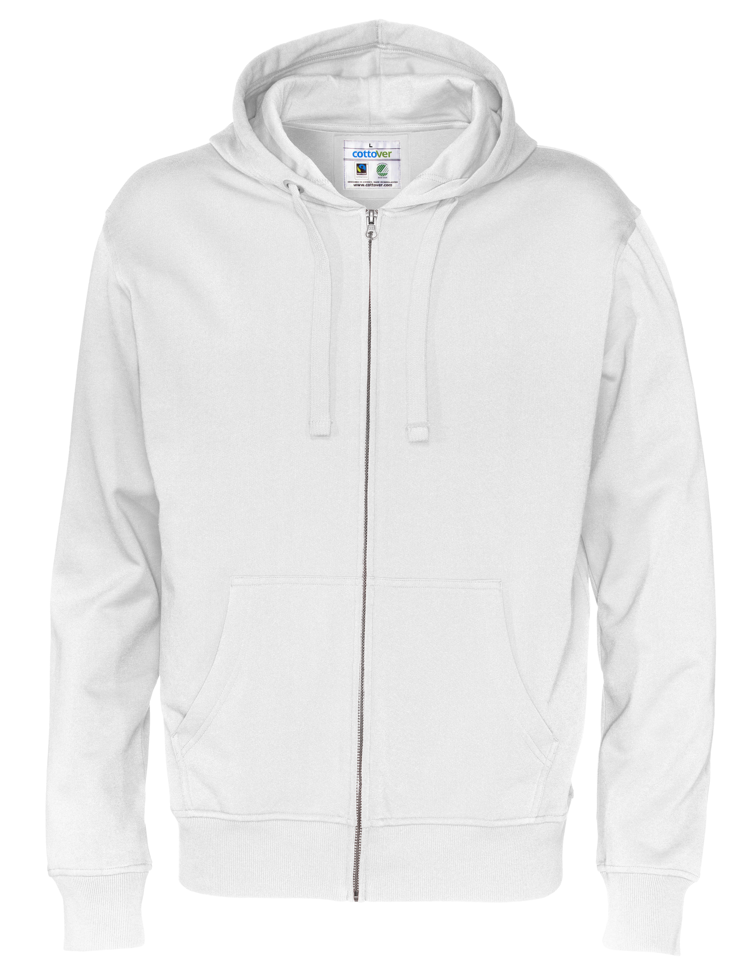  FULL ZIP HOOD MAN Cottover Färg på REA - 17