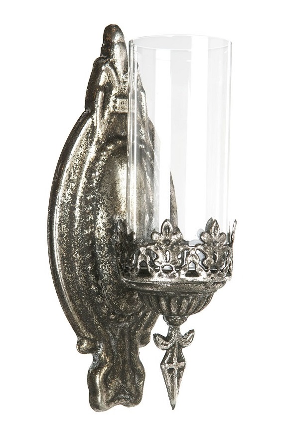 CANDLE LAMP/WALL LAMP SILVER - 2