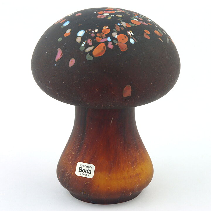 Monica Backström (1970s) Brown Penny Bun Mushroom 12 cm (1)