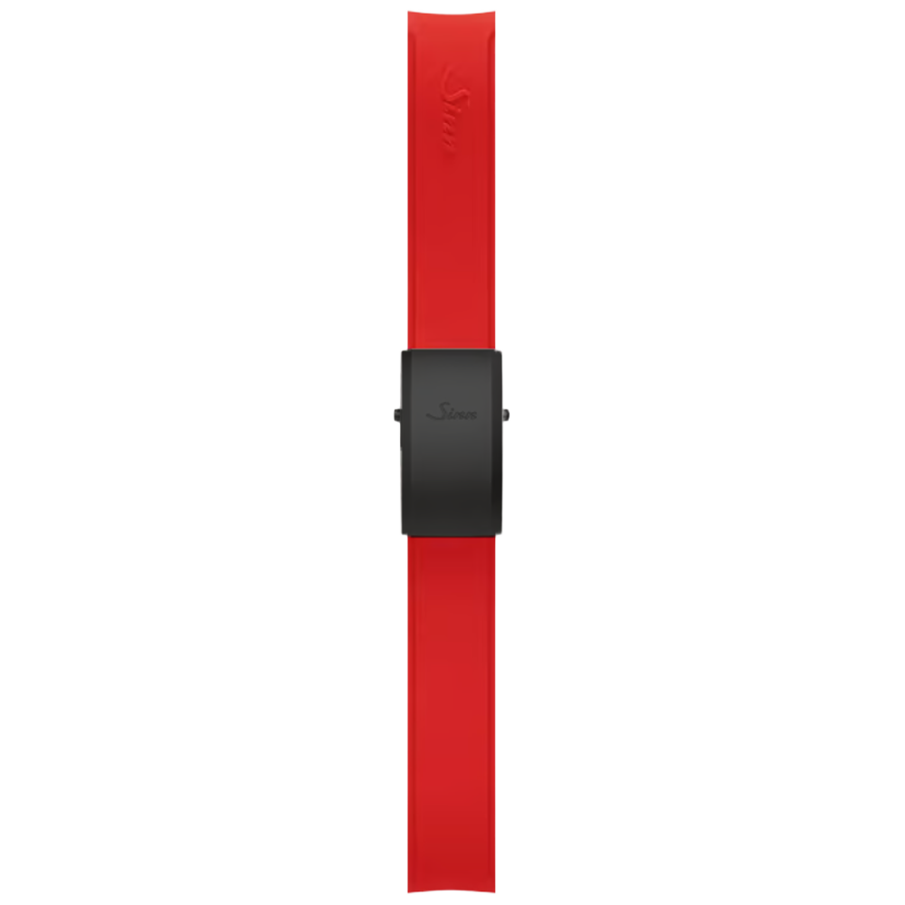 BK75222292015100900A Sinn integrerat silikonband röd