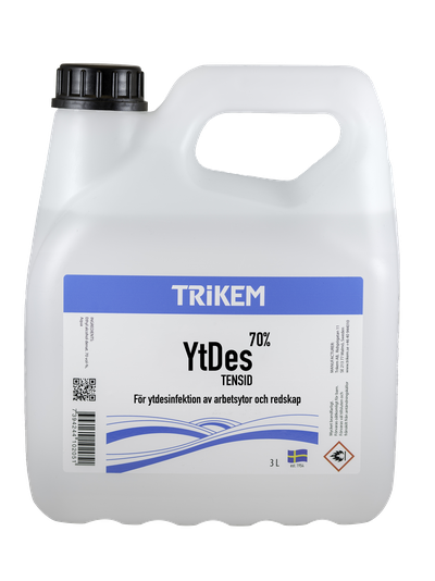 Desinfectie oppervlak 70% 1 liter TRIKEM Vet TENSID