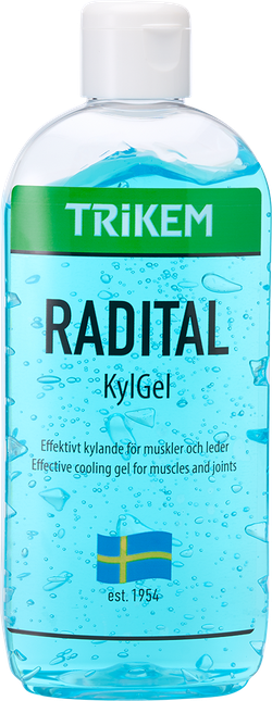 Verkoelende gel 2,5 liter Radital TRIKEM