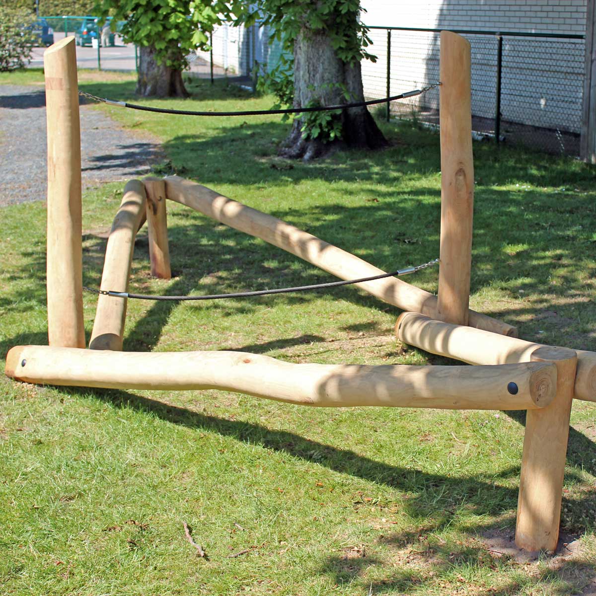 Stockbana med klätterrep - 3