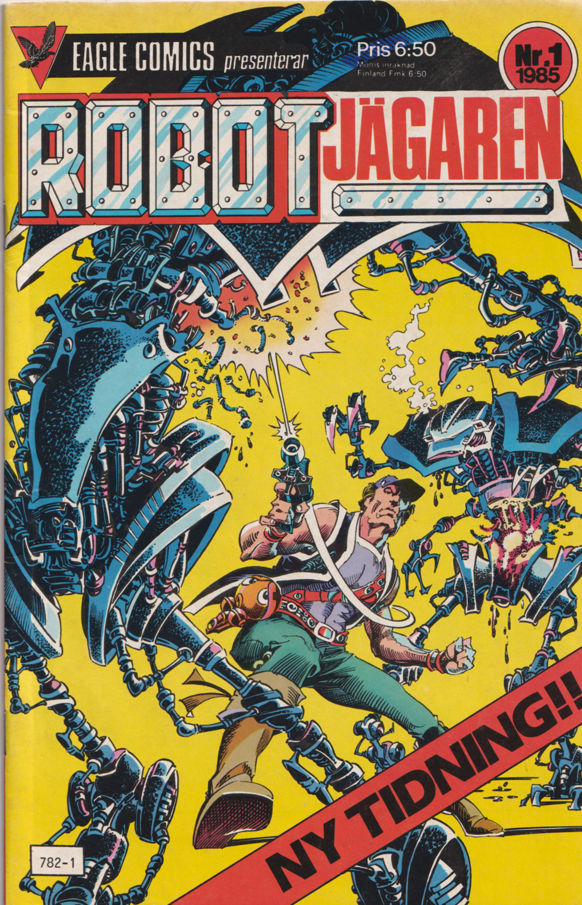 Robotjägaren nr 1 1985, begagnad