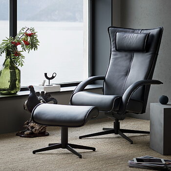 Delta Motion Armchair (Leather several choices) - Brunstad