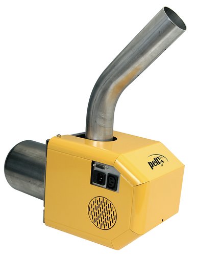 PellX-brännare 20 kW med självrens