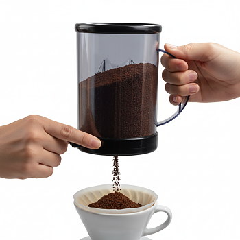 Kaffedoseringsburk
