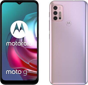 Motorola Moto G30 Dual SIM 128GB - 1 År Garanti Begagnad - Pastel Sky