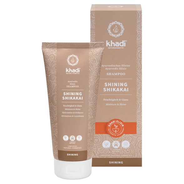 Khadi Shining Shikakai Ayurvedic Elixir Schampo, 200 ml
