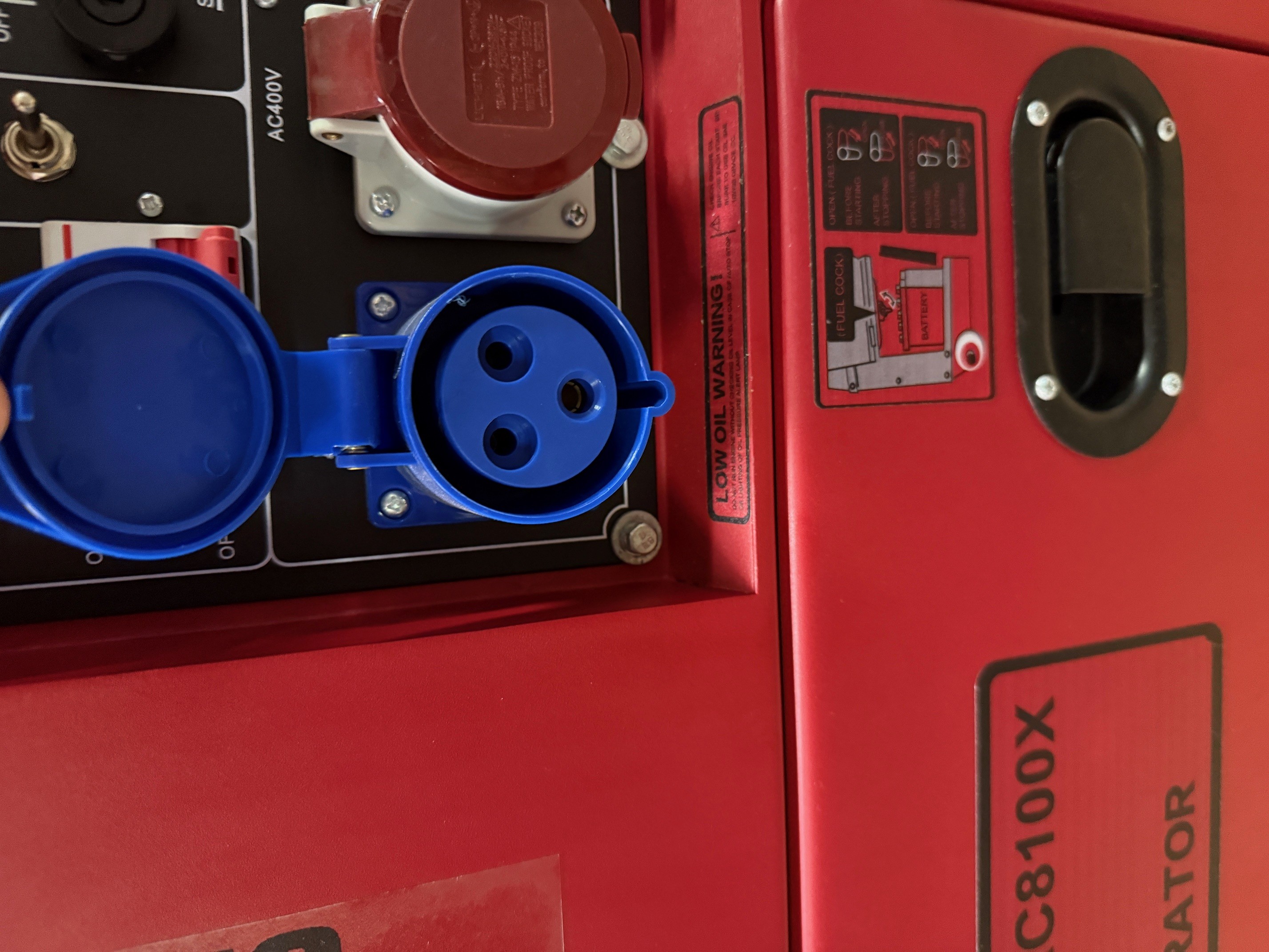 Elverk Bernards Diesel 400 Volt, 8,3kVA - 10