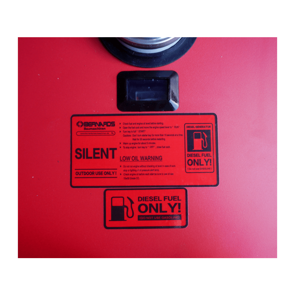 Elverk Bernards Diesel 400 Volt, 8,3kVA - 7