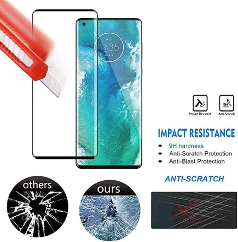 Samsung Galaxy S10 - Heltäckande Härdat Skyddsglas - 5
