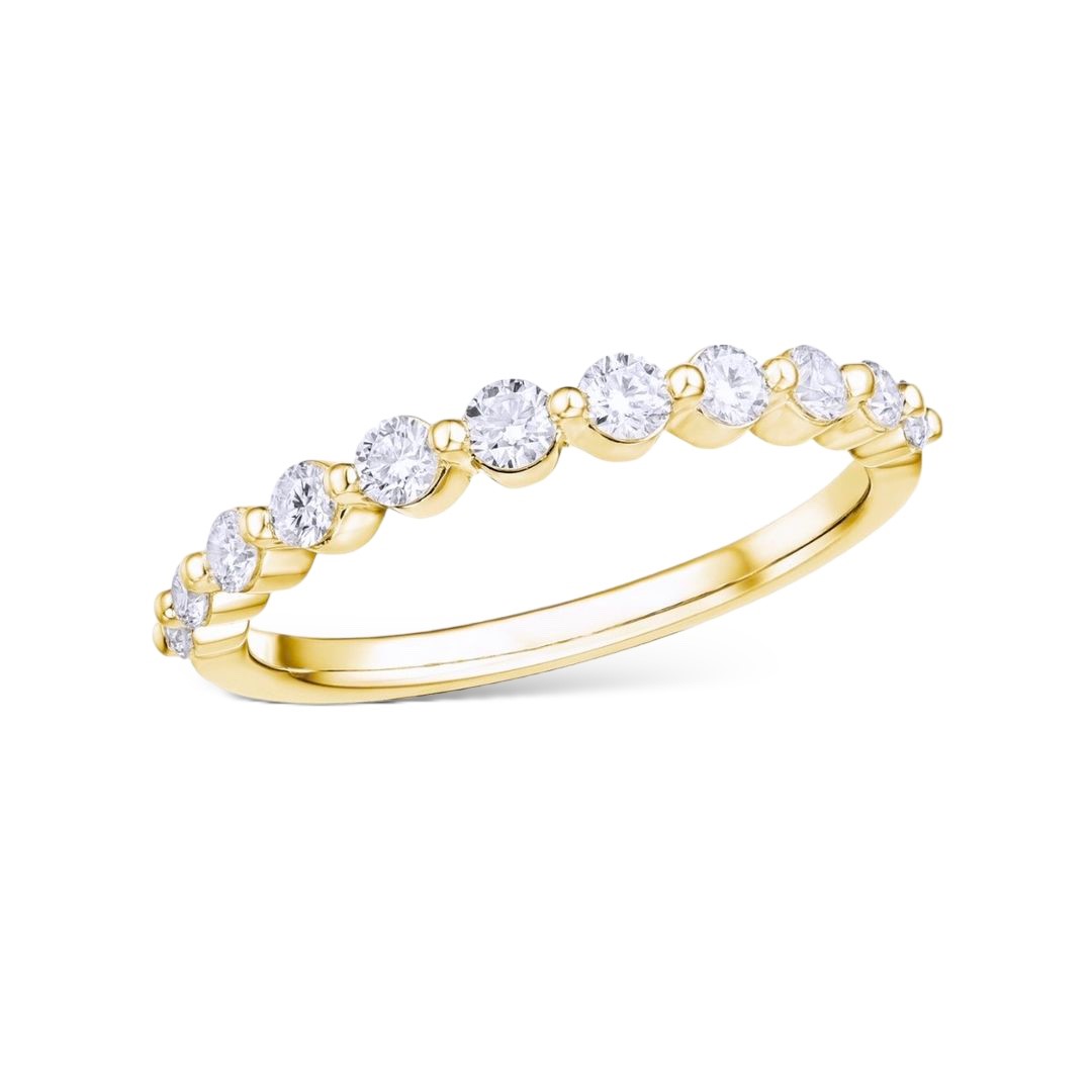Diamondring single prong