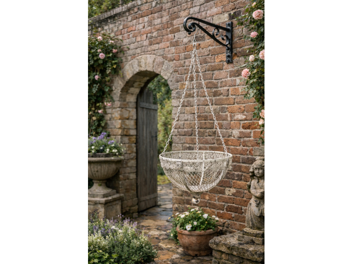 Hanging basket - Hanging basket - Pot - Metal
