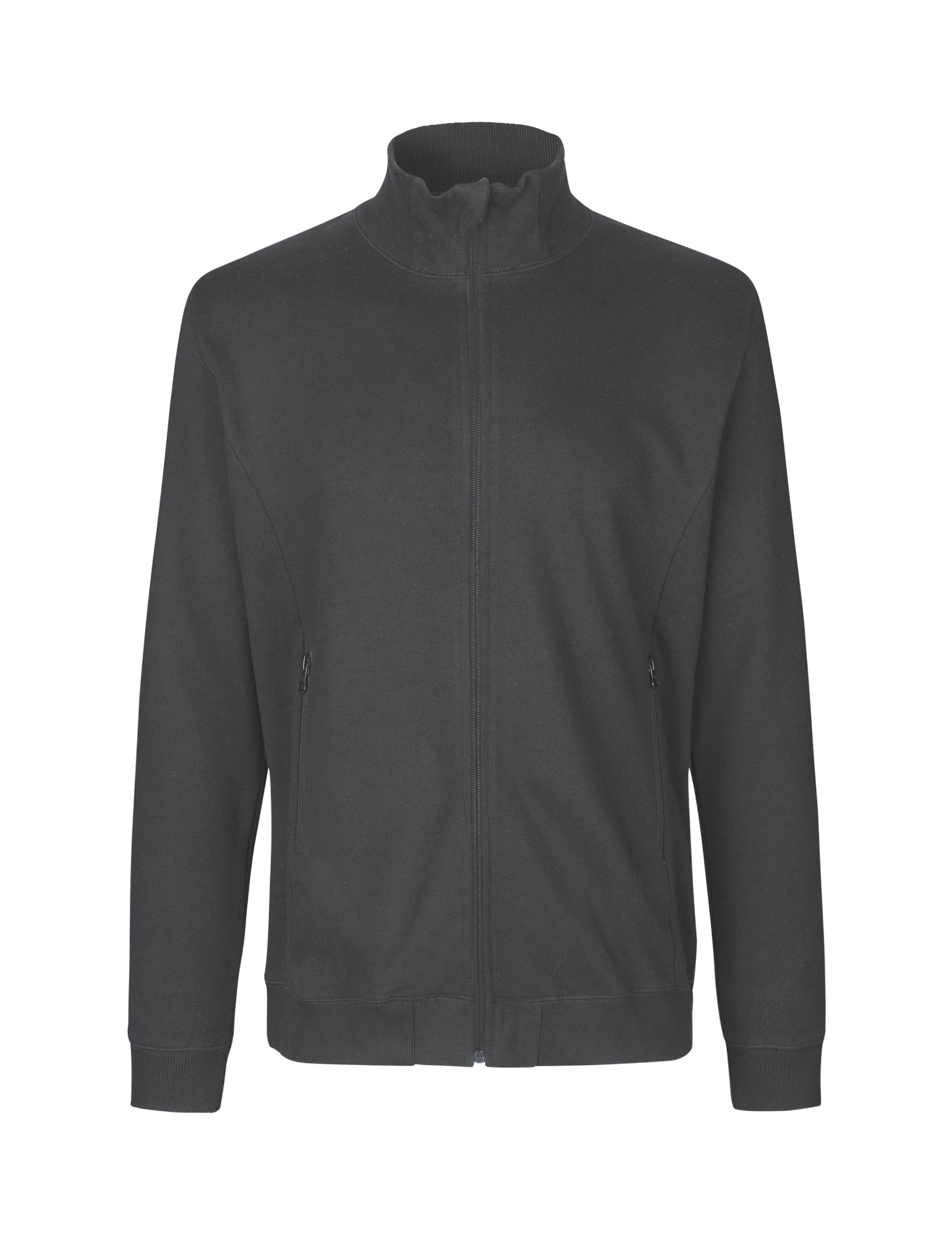 Sweatshirtjacka med hög krage - Unisex - Neutral - Fairtrade, EKO & GOTS - 4 olika färger - 5