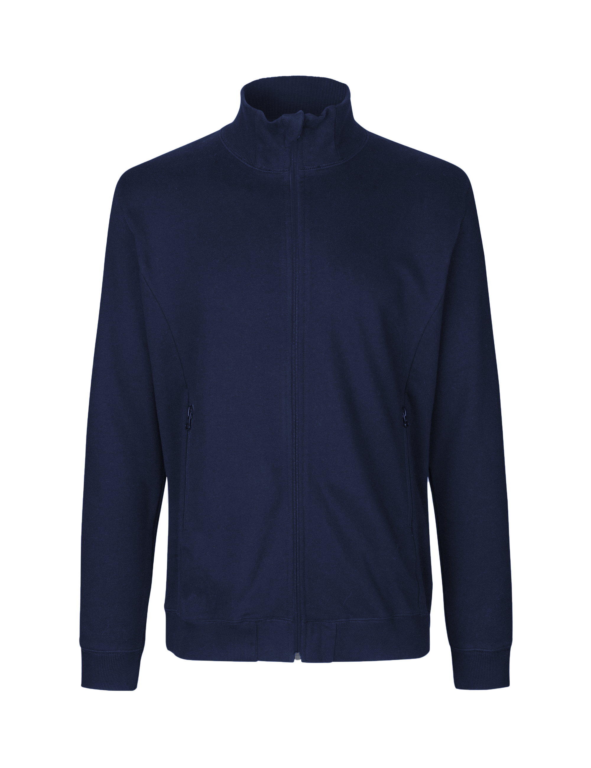 Sweatshirtjacka med hög krage - Unisex - Neutral - Fairtrade, EKO & GOTS - 4 olika färger - 4