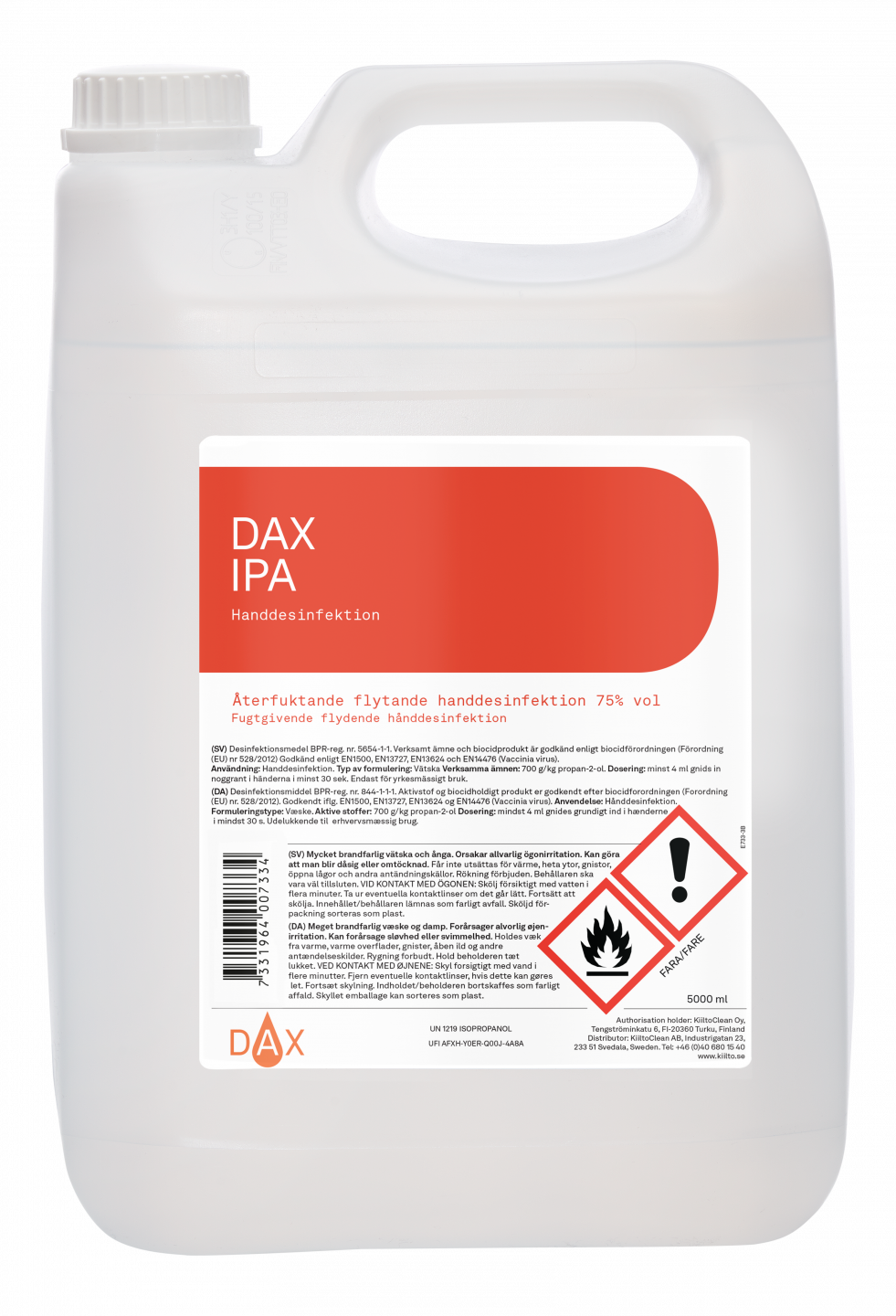 DAX IPA Handdesinfektion 5L