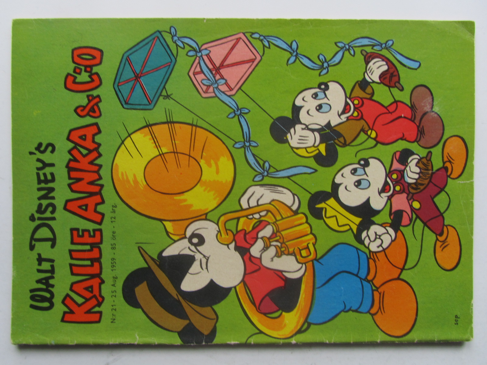Kalle Anka 1959 21 Vg