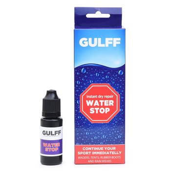Repairs waders, tents, boots and other waterproof garments. Simply apply the UV glue and let it cure with UV light