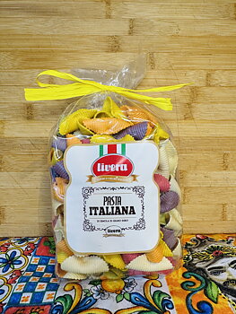 Livera Fischietti 6 colori, delikatesspasta - 500g