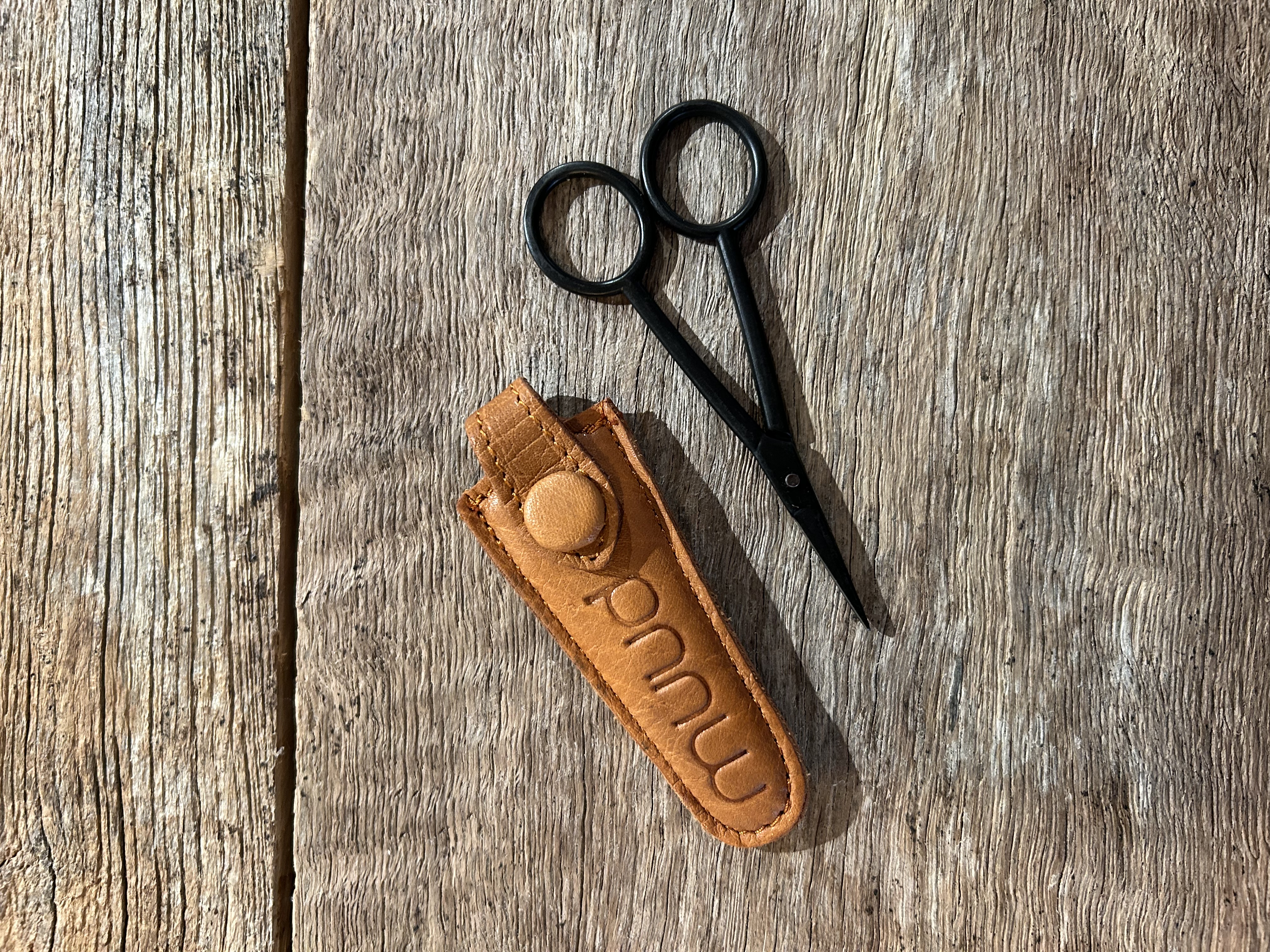Scissors and a case for them