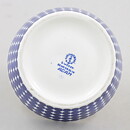 Stig Lindberg (Adam & Eva 1959) Adam Sugar Bowl with Blue Dot Pattern 9 cm