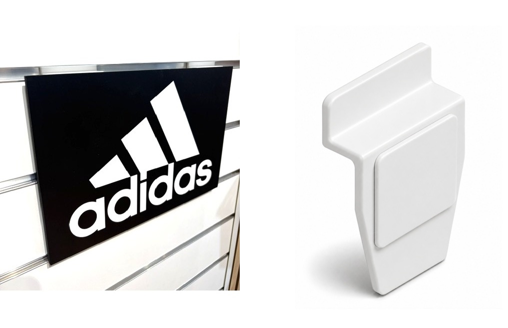 Skylthållare för spårpanel (10-pack)