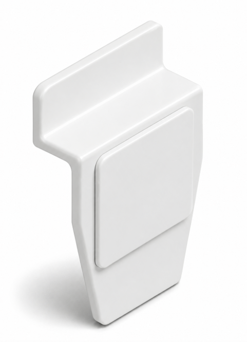 Skylthållare för spårpanel (10-pack) - 2