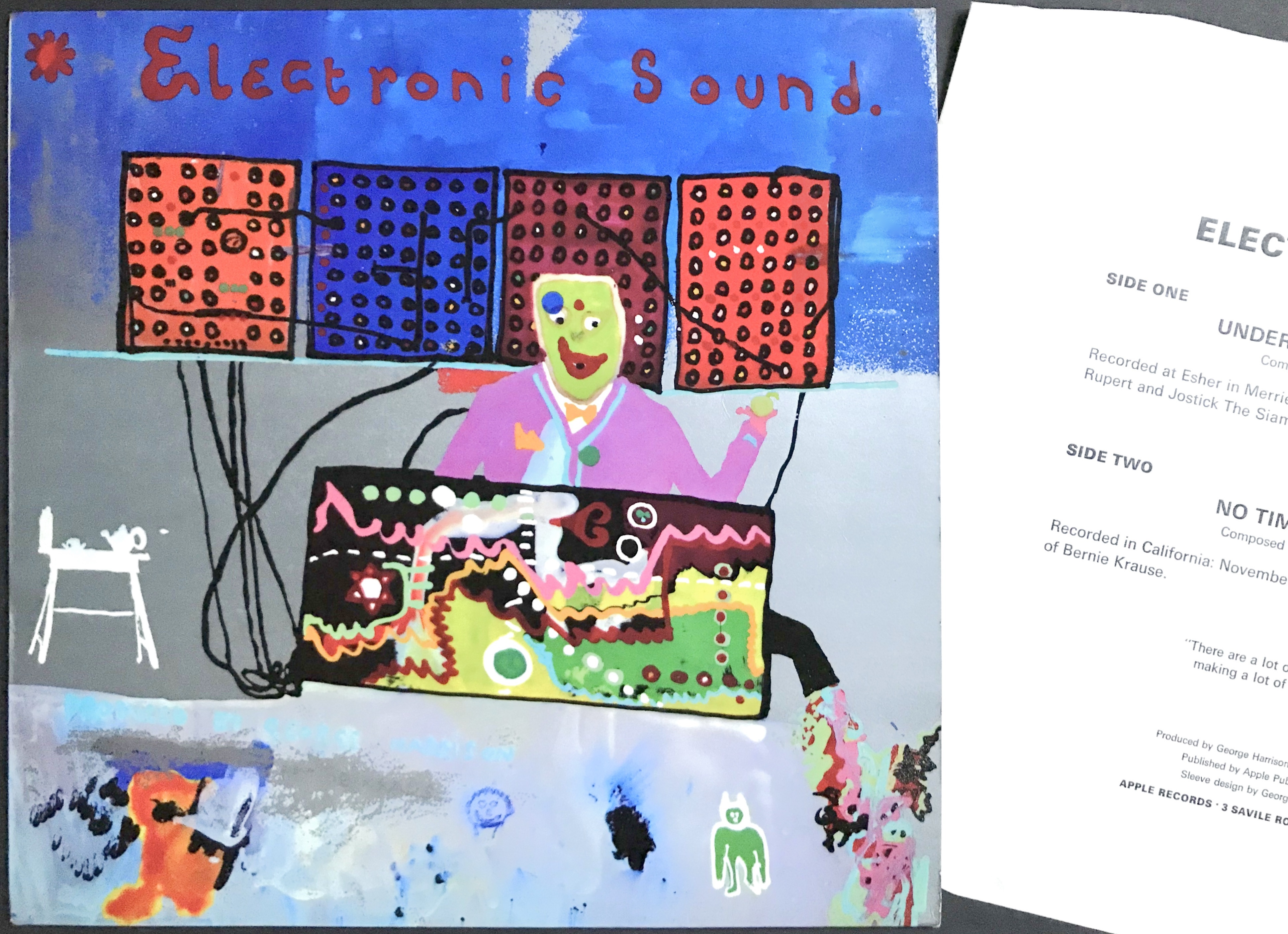GEORGE HARRISON - Electronic sound UK LP 1969 - 5