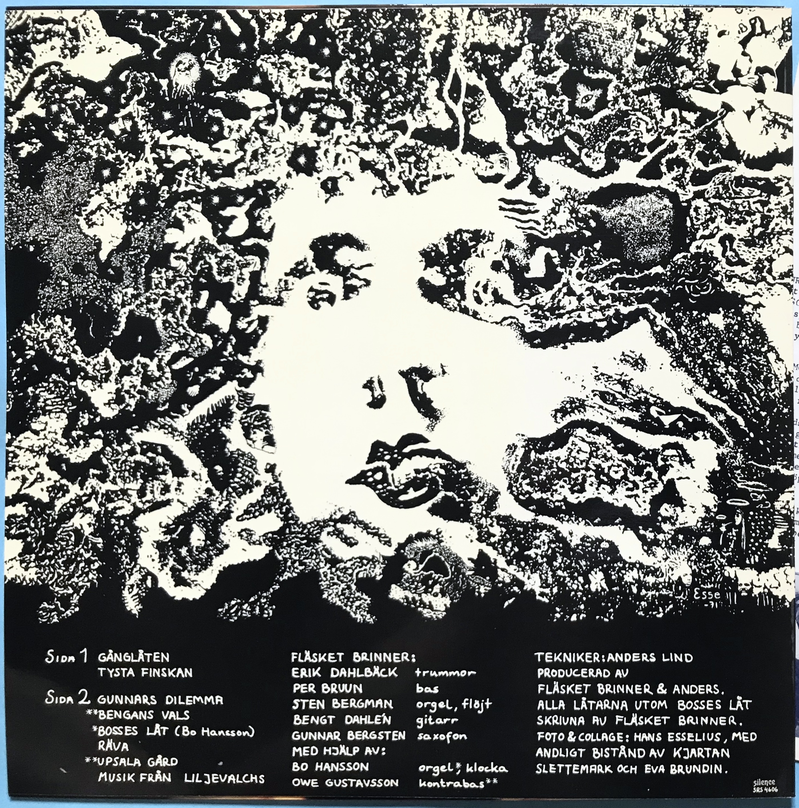 FLÄSKET BRINNER - "same" Swe-orig LP 1971 - 2