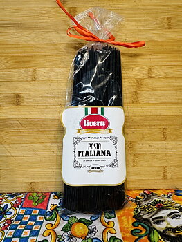 Livera Spaghetti neri, delikatesspasta - 500g