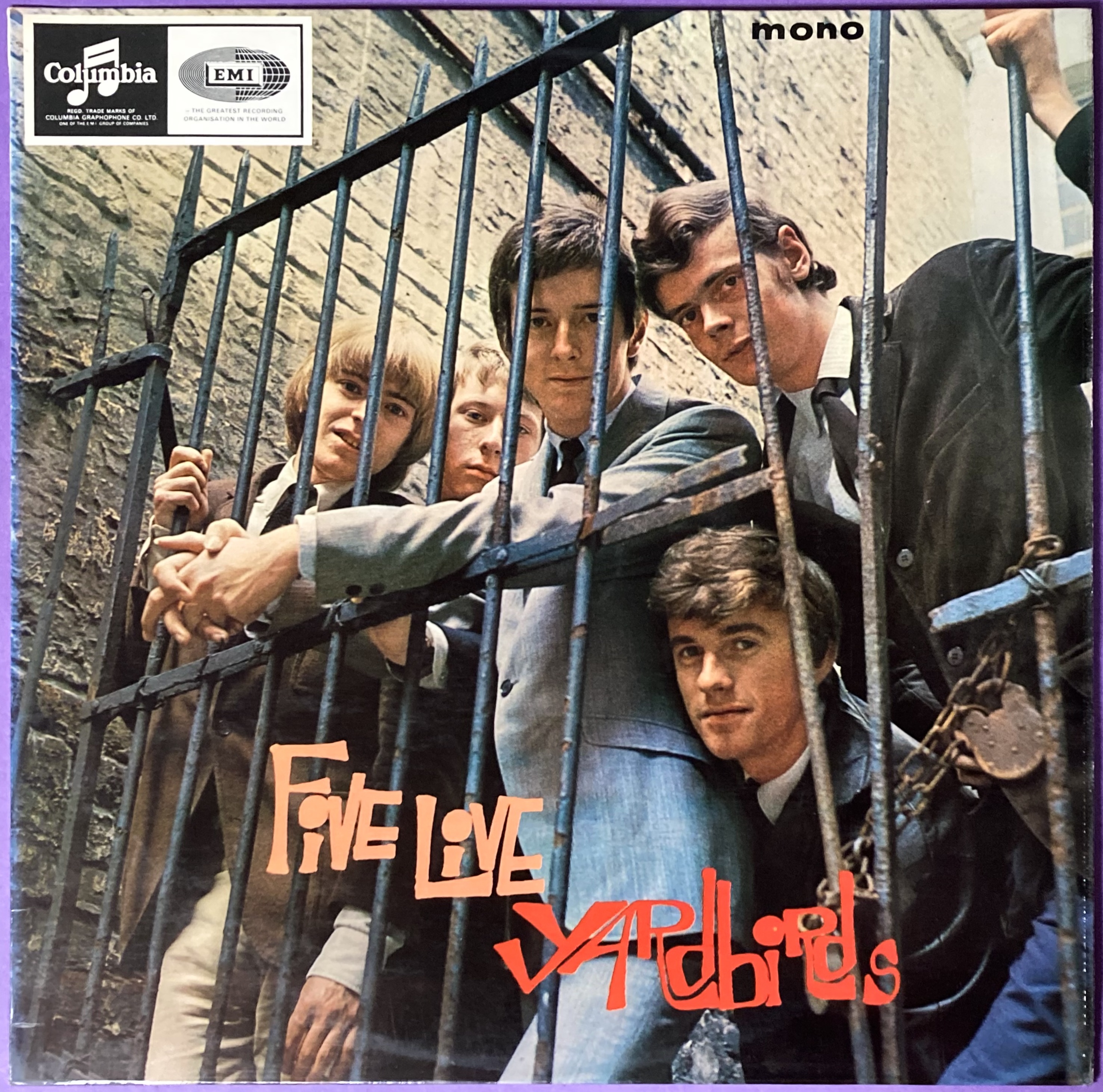YARDBIRDS - Five live UK LP 1964