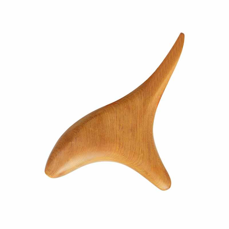 Massage Tool Wood - Three Edges - 3