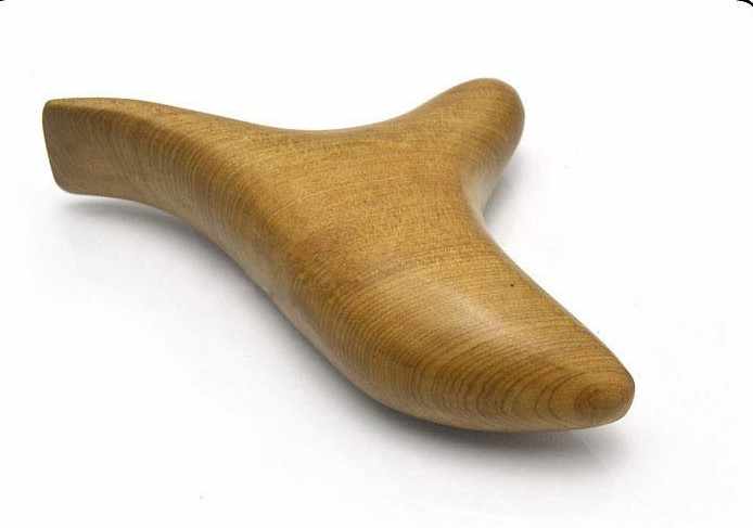 Massage Tool Wood - Three Edges - 5