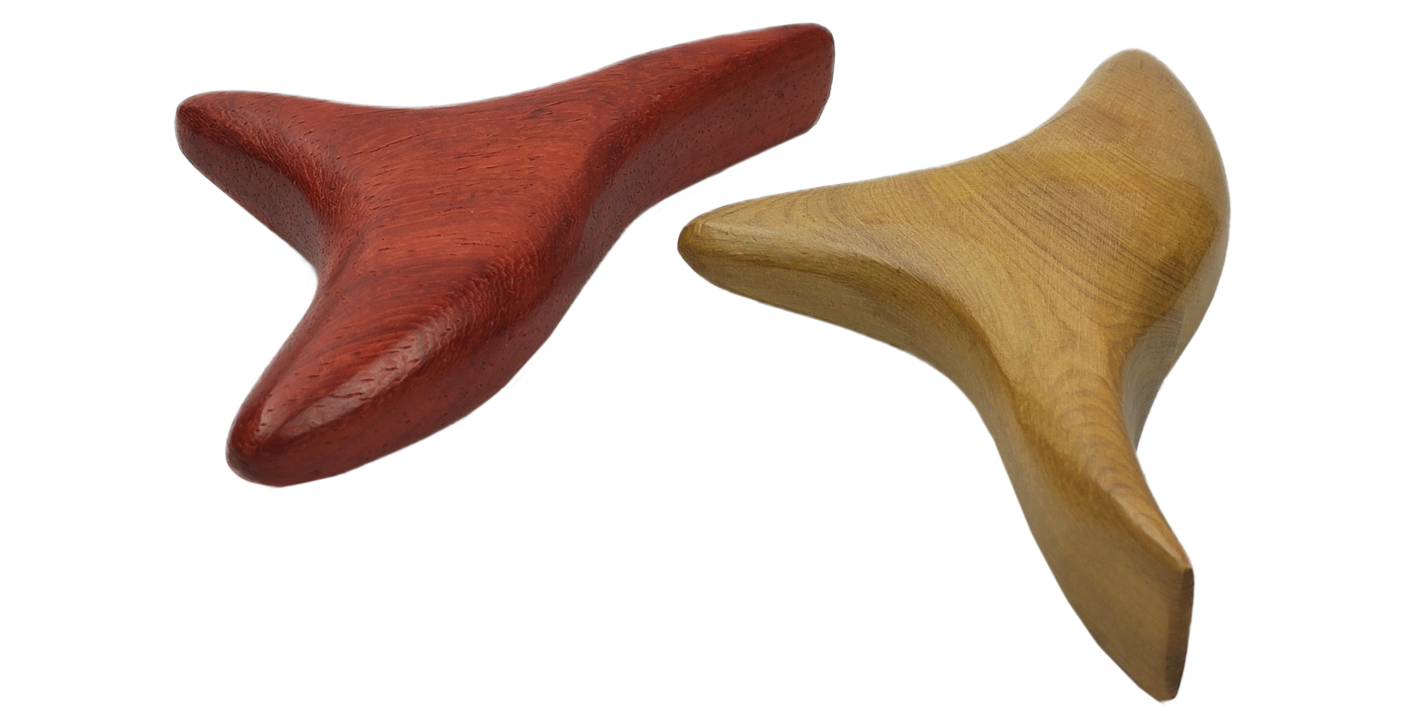 Massage Tool Wood - Three Edges - 2