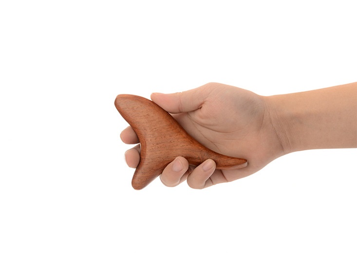 Massage Tool Wood - Three Edges - 11