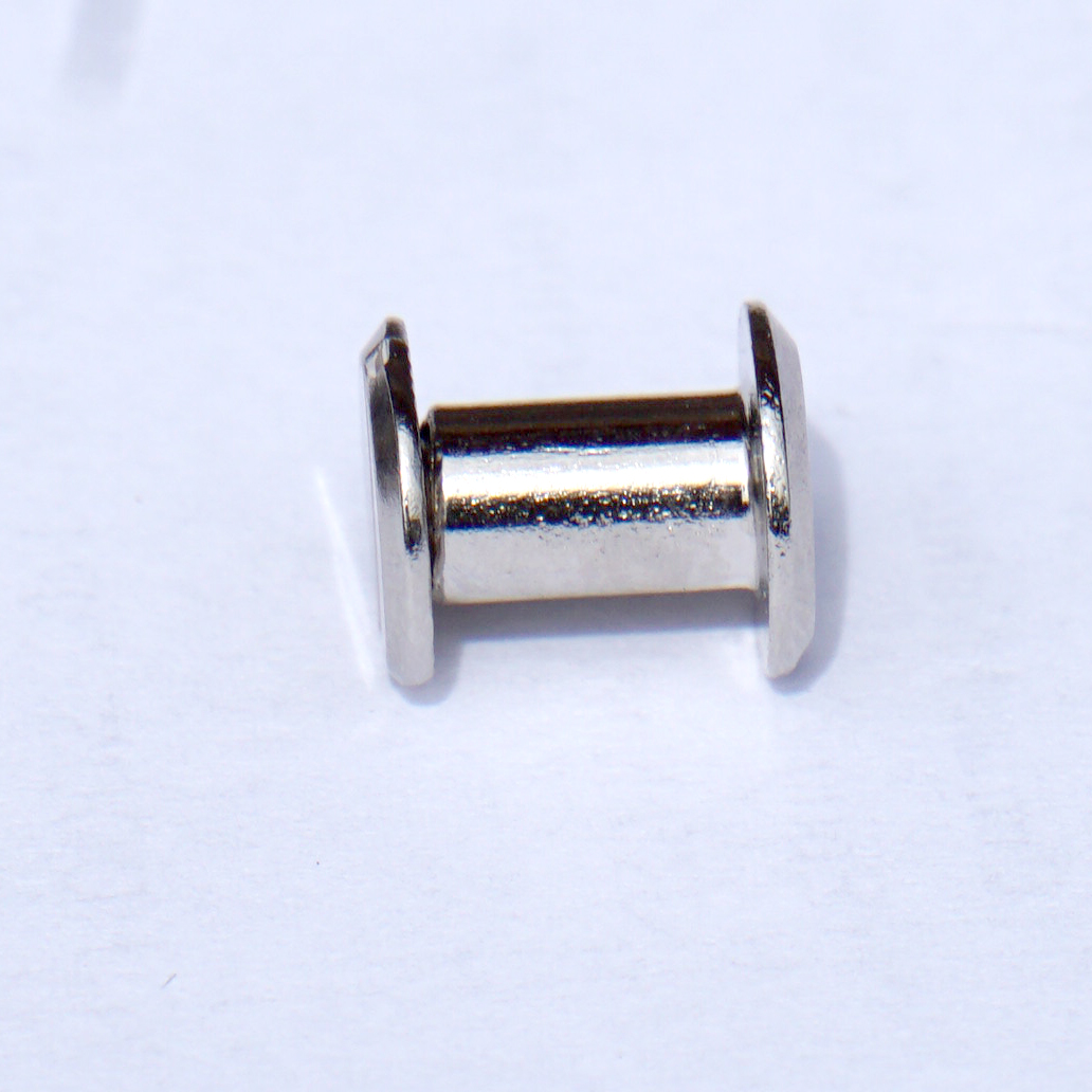 Chicagoskruv / skruvnit, 8 mm, silver - 2
