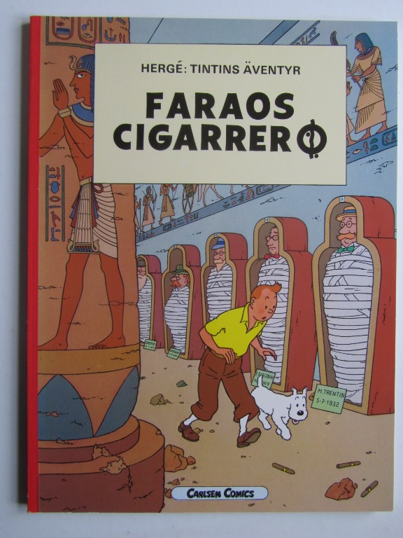 Tintin 05 Faraos cigarrer 18:e uppl.