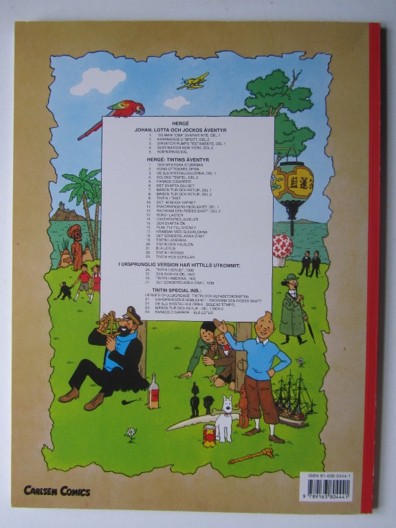 Tintin 05 Faraos cigarrer 18:e uppl. - 2