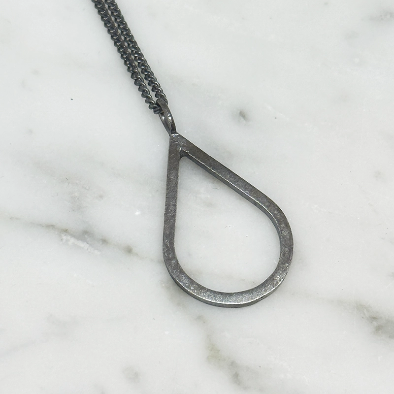 Silverhalsband H2O oxiderat - 3