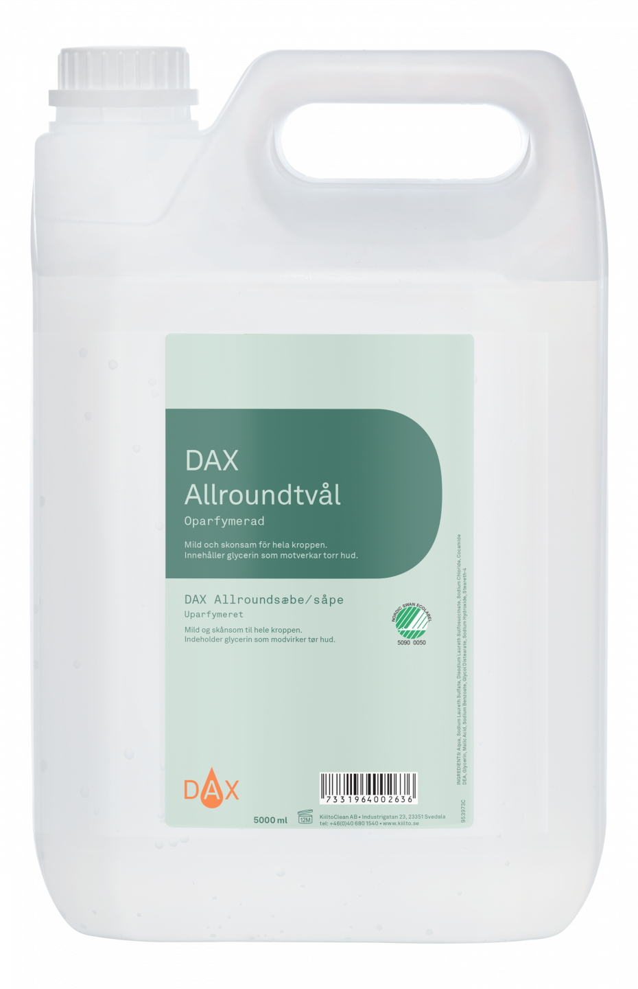 DAX Allroundtvål oparf. 5L