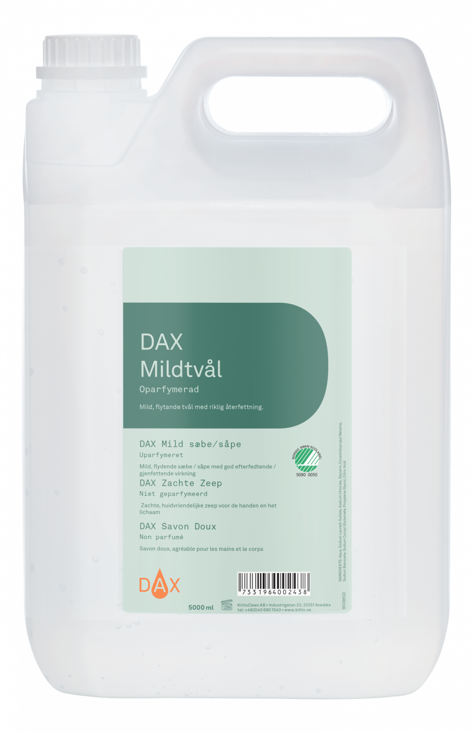 DAX Mildtvål 5L