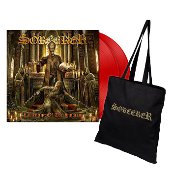 Sorcerer – Lamenting of the Innocent  - 2 LP Translucent Red Vinyl (Tote Bundle)
