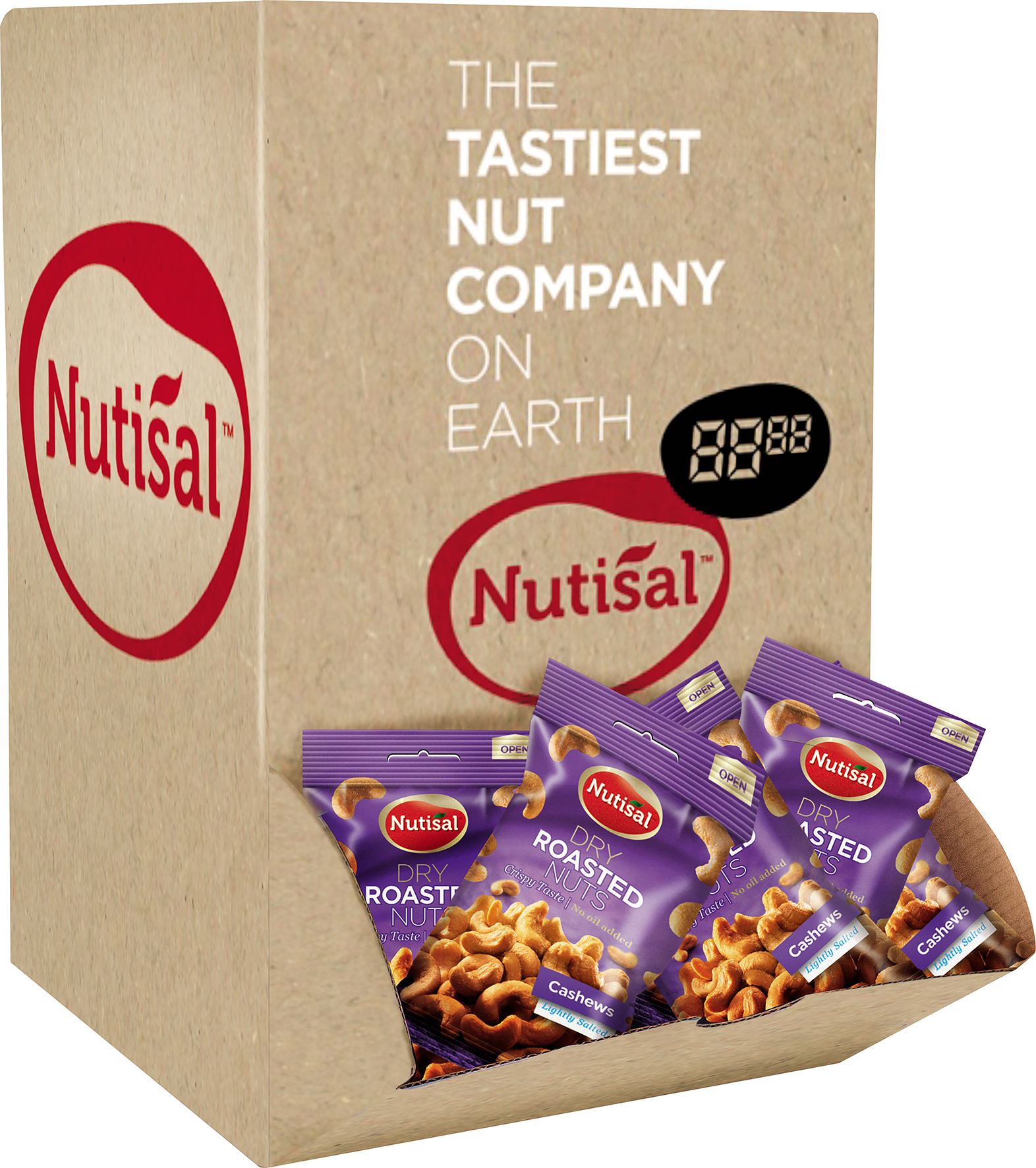 Cashew Nutisal Light.Salt.40gr