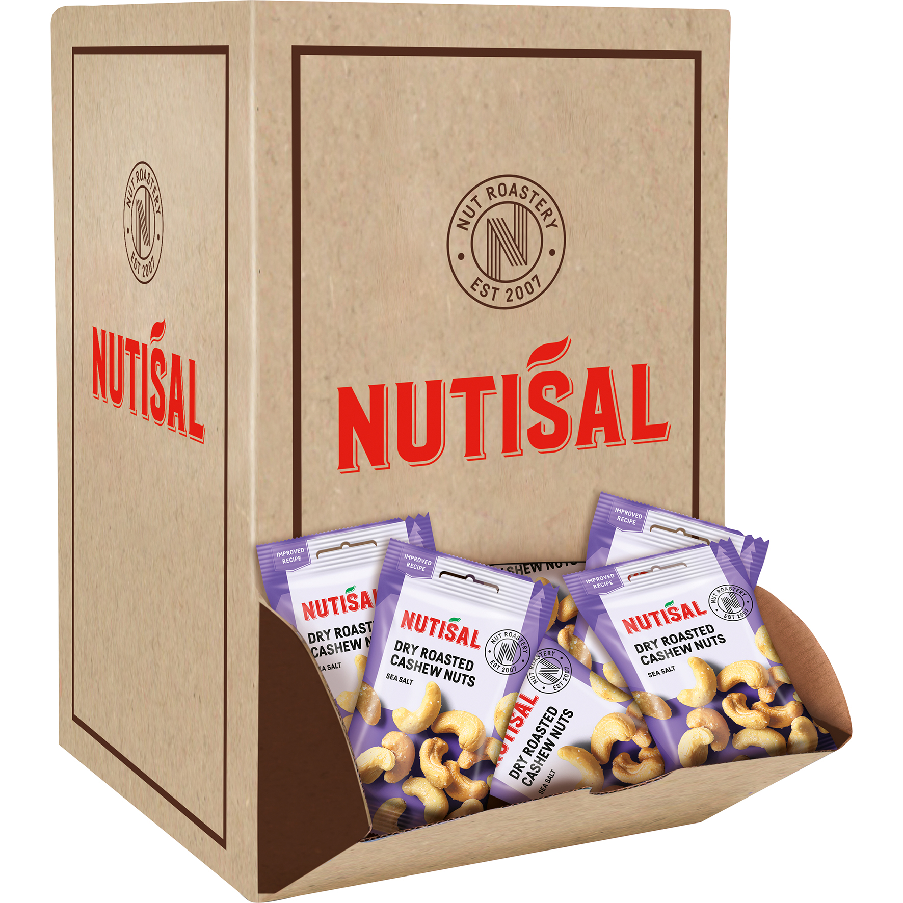Cashew Nutisal Light.Salt.40gr - 2